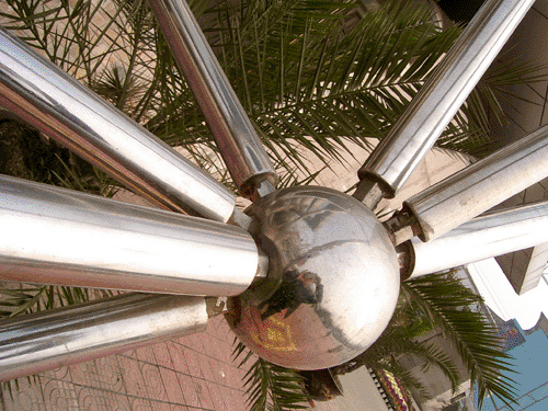 怀化不锈钢螺栓球网架